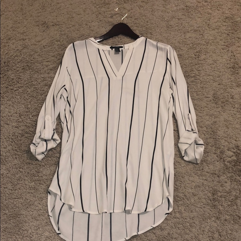 Forever 21 striped tunic